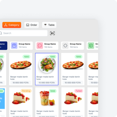 Caisse enregistreuse intuitive